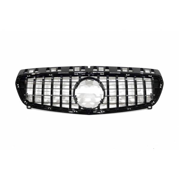 Front Grill Mercedes W176 2012-2015 Look GT Glossy Black
