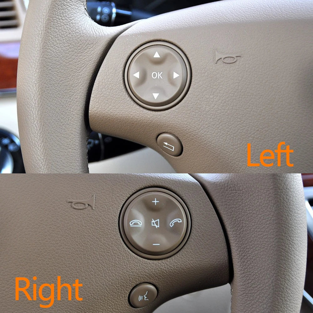 Car Multi-function Steering Wheel Control Switch Push Button Keys For Mercedes Benz W221 W216 S CL Class S300 S350 S400 S600