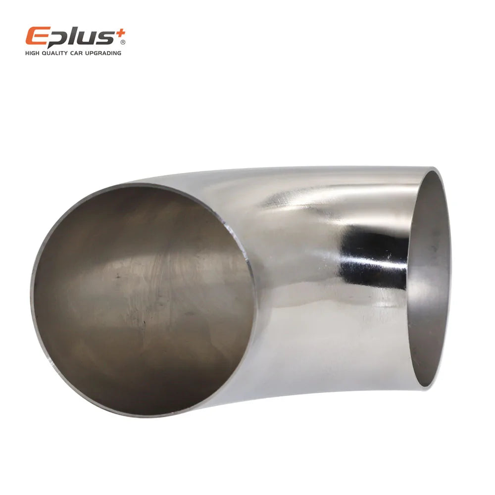 Universal 90 degree stainless steel elbow sanitary welding pipe fitting car exhaust pipe muffler welded pipe multiple sizes