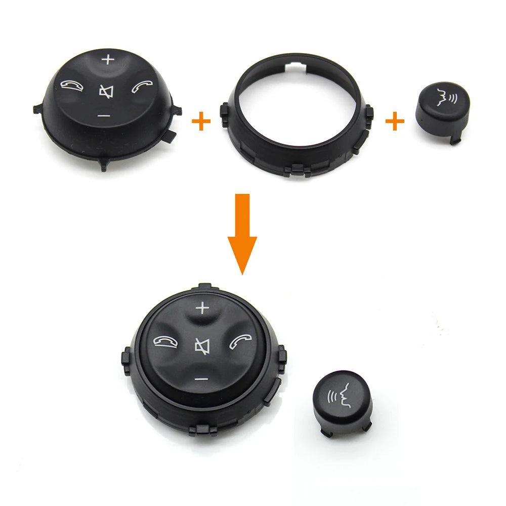 Car Multi-function Steering Wheel Control Switch Push Button Keys For Mercedes Benz W221 W216 S CL Class S300 S350 S400 S600