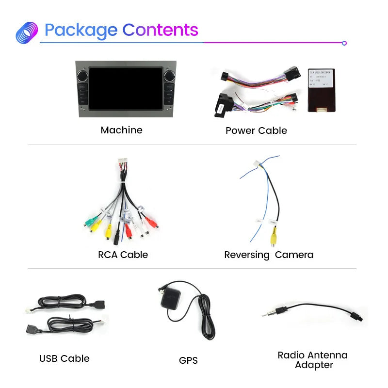 Car Radio Multimedia For Opel Astra H J 2004 Vectra Vauxhall Antara Zafira Corsa C D Vivaro Meriva Veda Wireless CarPlay Auto