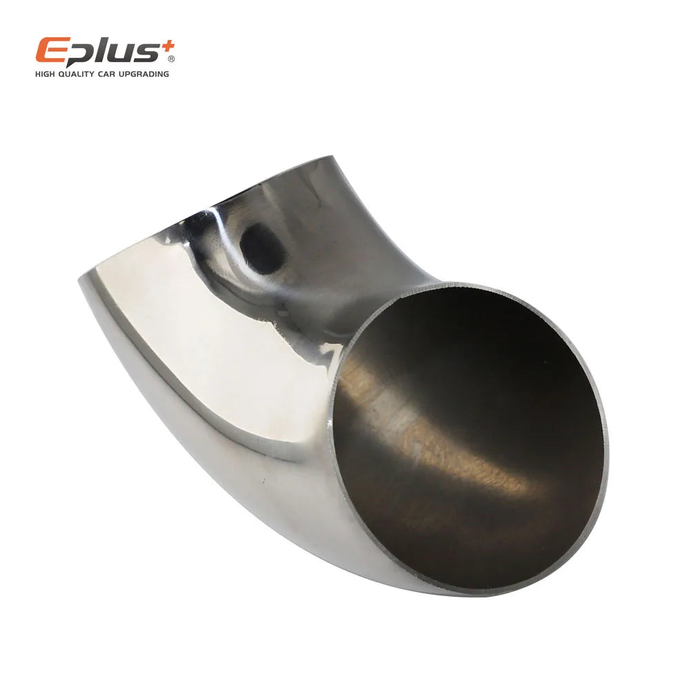 Universal 90 degree stainless steel elbow sanitary welding pipe fitting car exhaust pipe muffler welded pipe multiple sizes