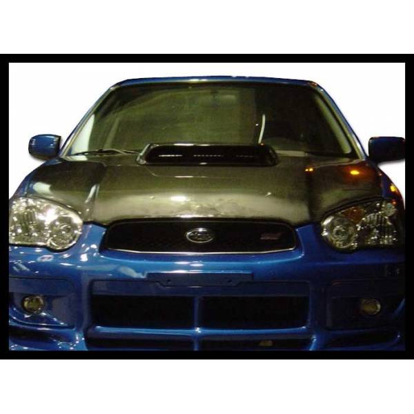 Carbon Fibre Bonnet Subaru Impreza 2004, Without Air Intake